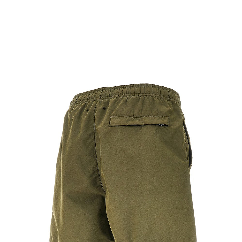 Swimshorts with logo patch