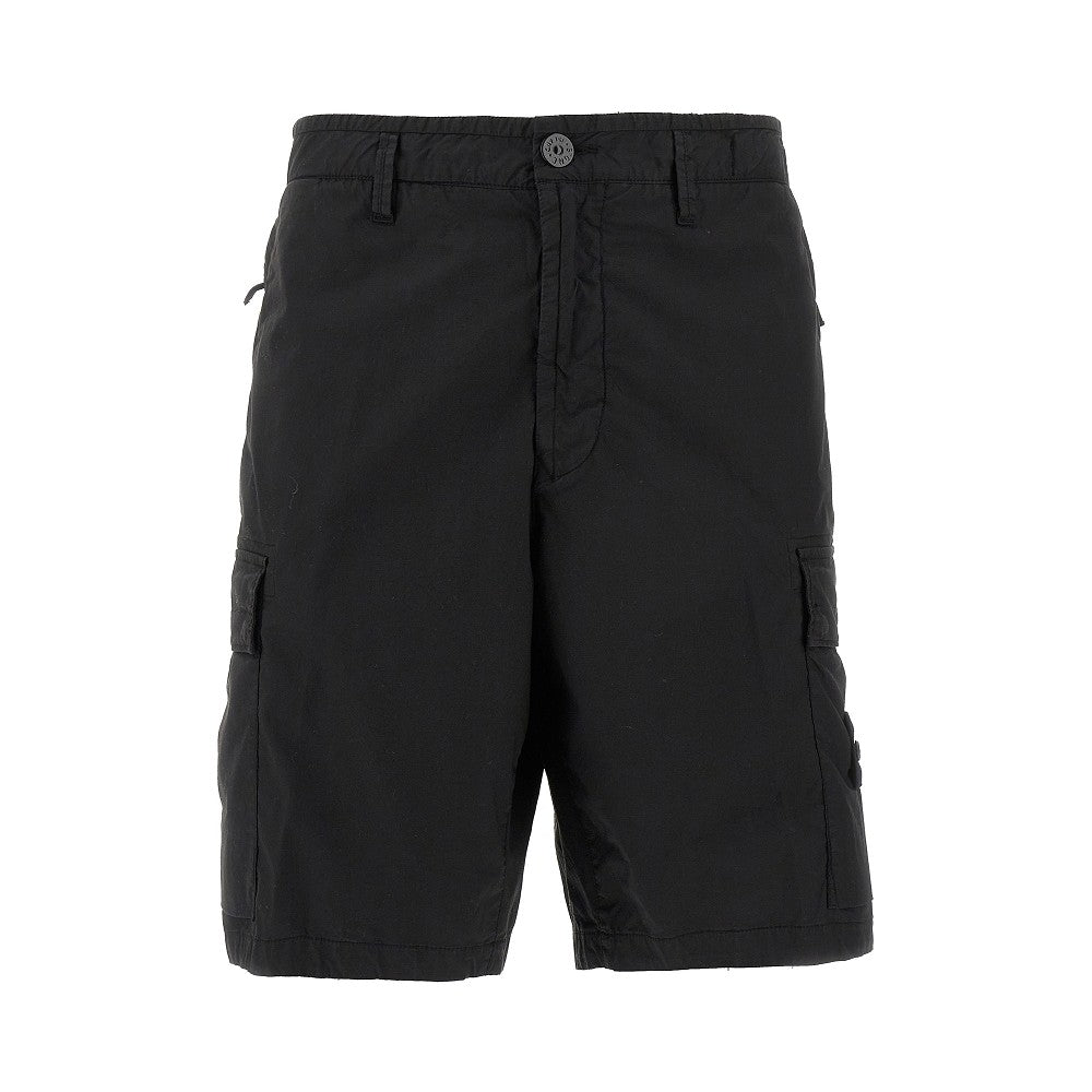 Bermuda cargo in cotone elasticizzato