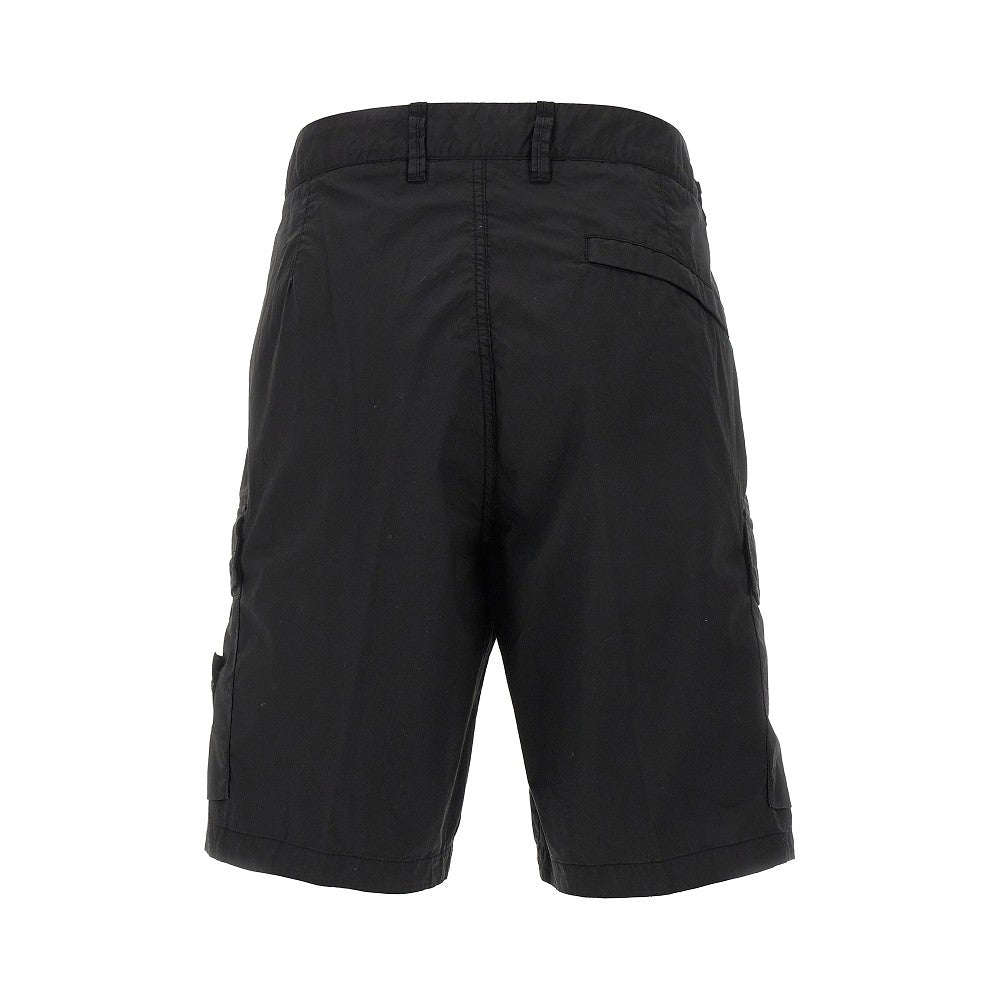 Stretch cotton cargo shorts