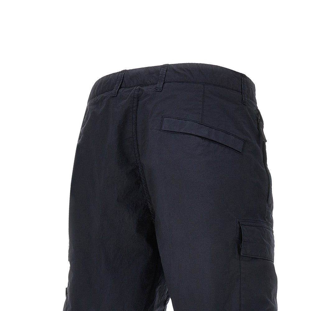 Bermuda cargo in cotone elasticizzato