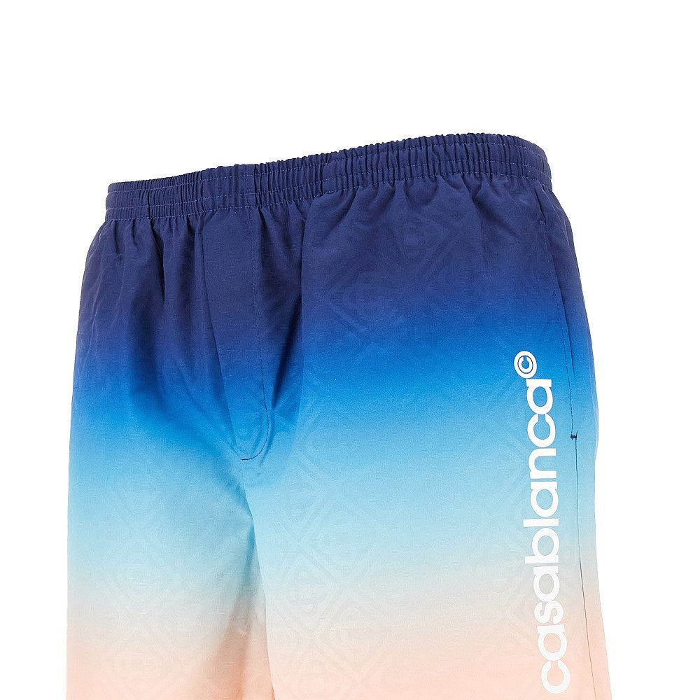 Bermuda mare Jacquard sfumato