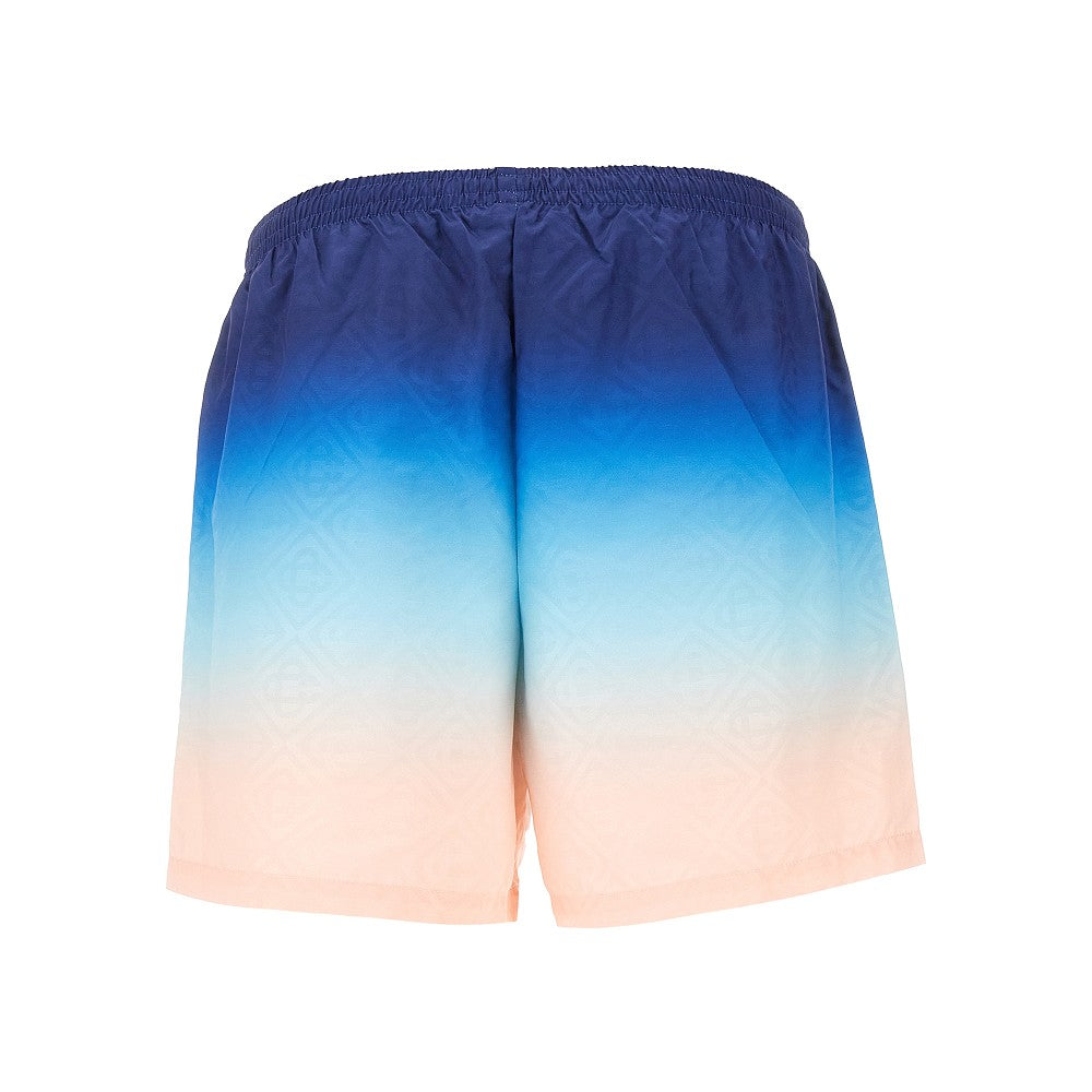 Bermuda mare Jacquard sfumato