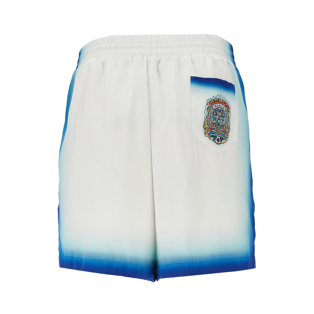 'Casa Way Skate' silk shorts