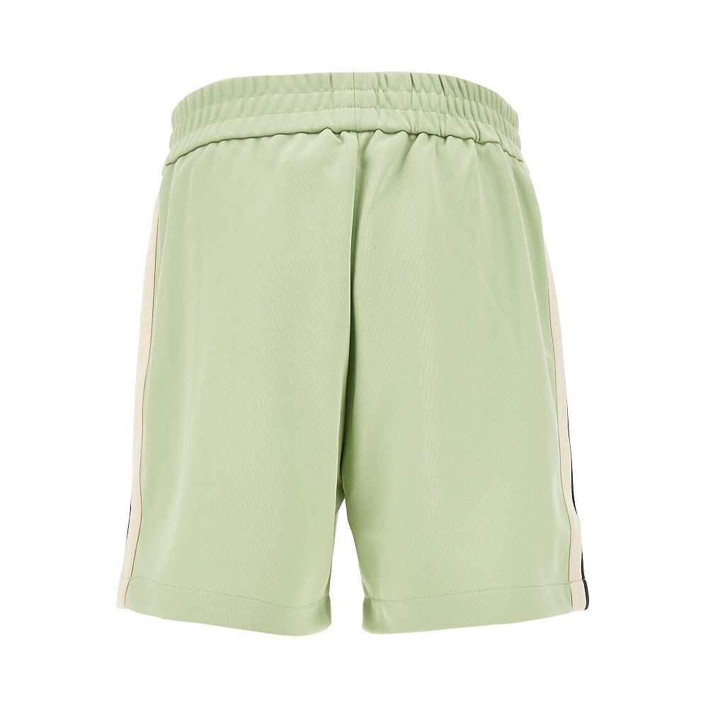 Track shorts con logo ricamato