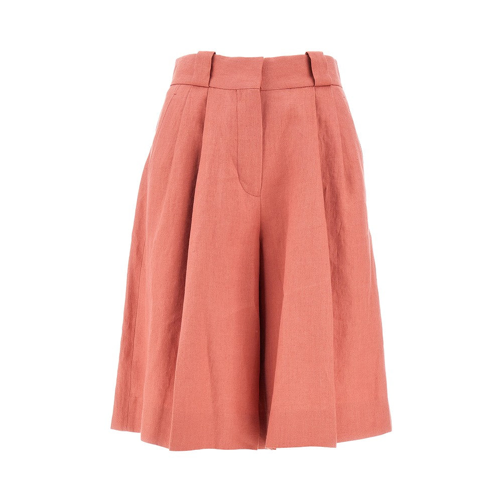 'Husul' linen shorts
