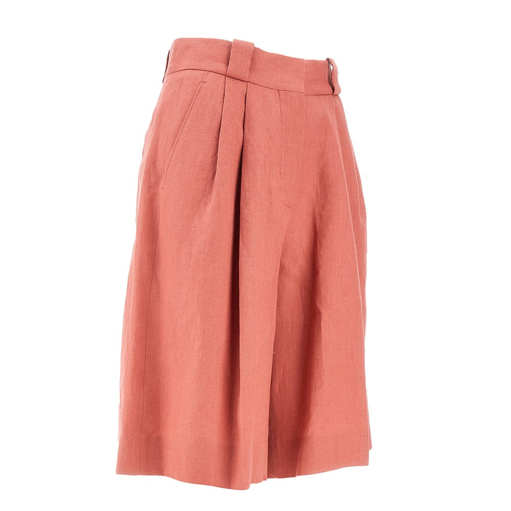 'Husul' linen shorts