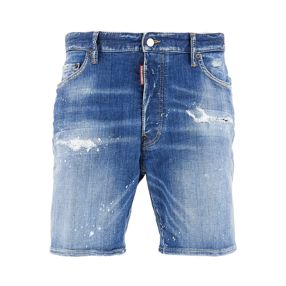 Bermuda in denim 'Marine'