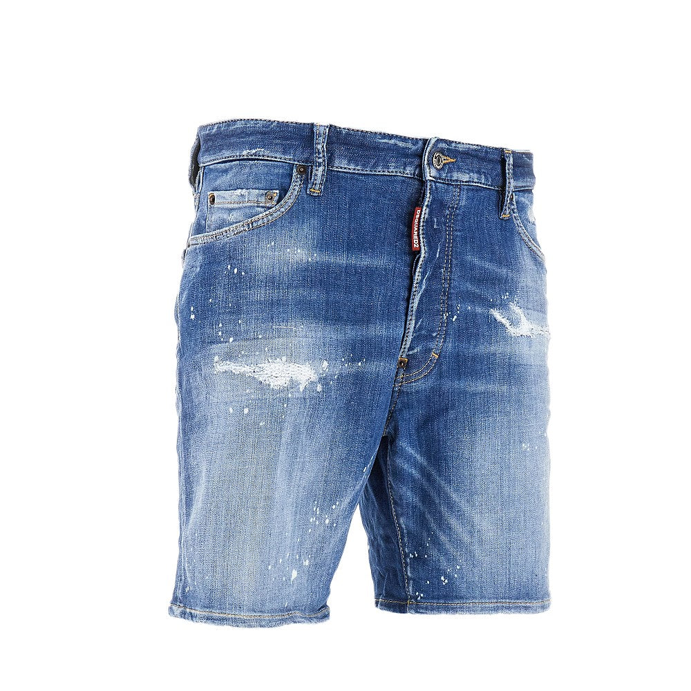 Bermuda in denim 'Marine'