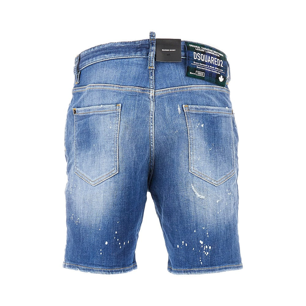 Bermuda in denim 'Marine'