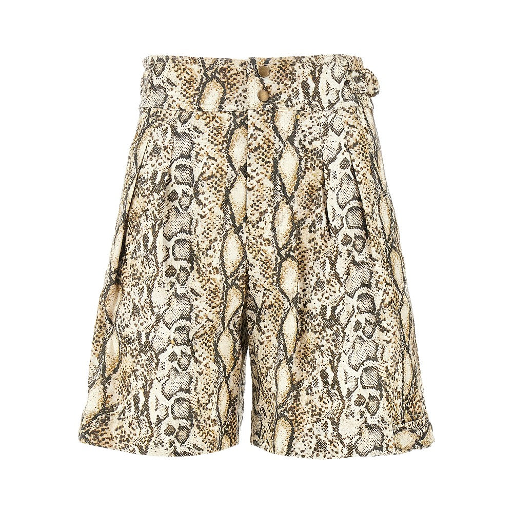 'Felize' pleated shorts