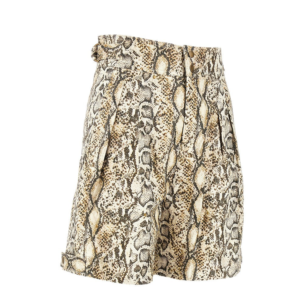 'Felize' pleated shorts