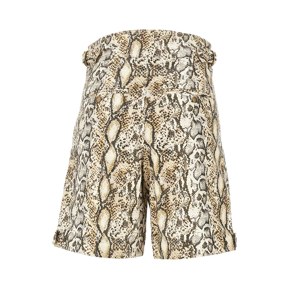'Felize' pleated shorts
