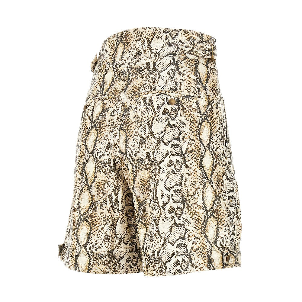 'Felize' pleated shorts