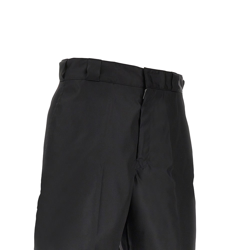 Bermuda in Re-Nylon con logo triangolo