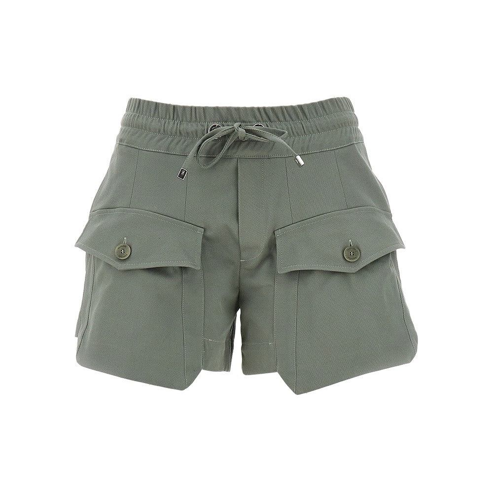 'Zita' gabardine shorts