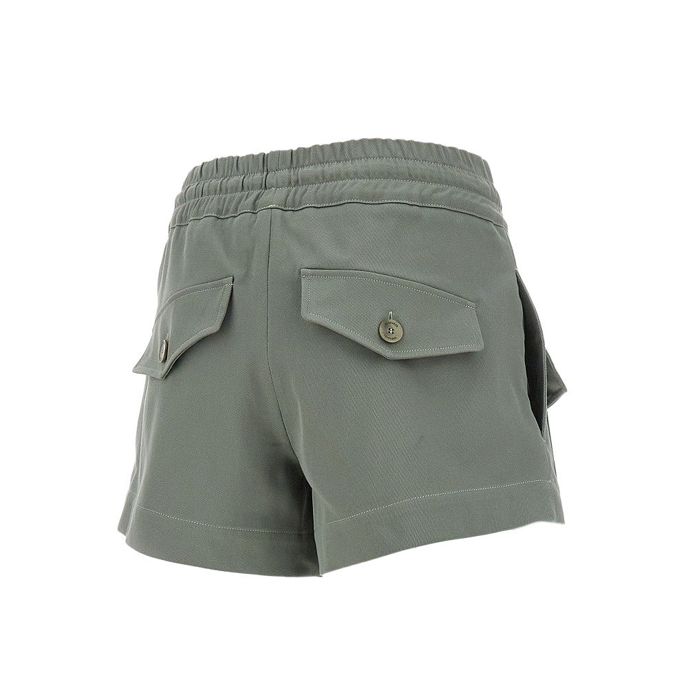 'Zita' gabardine shorts