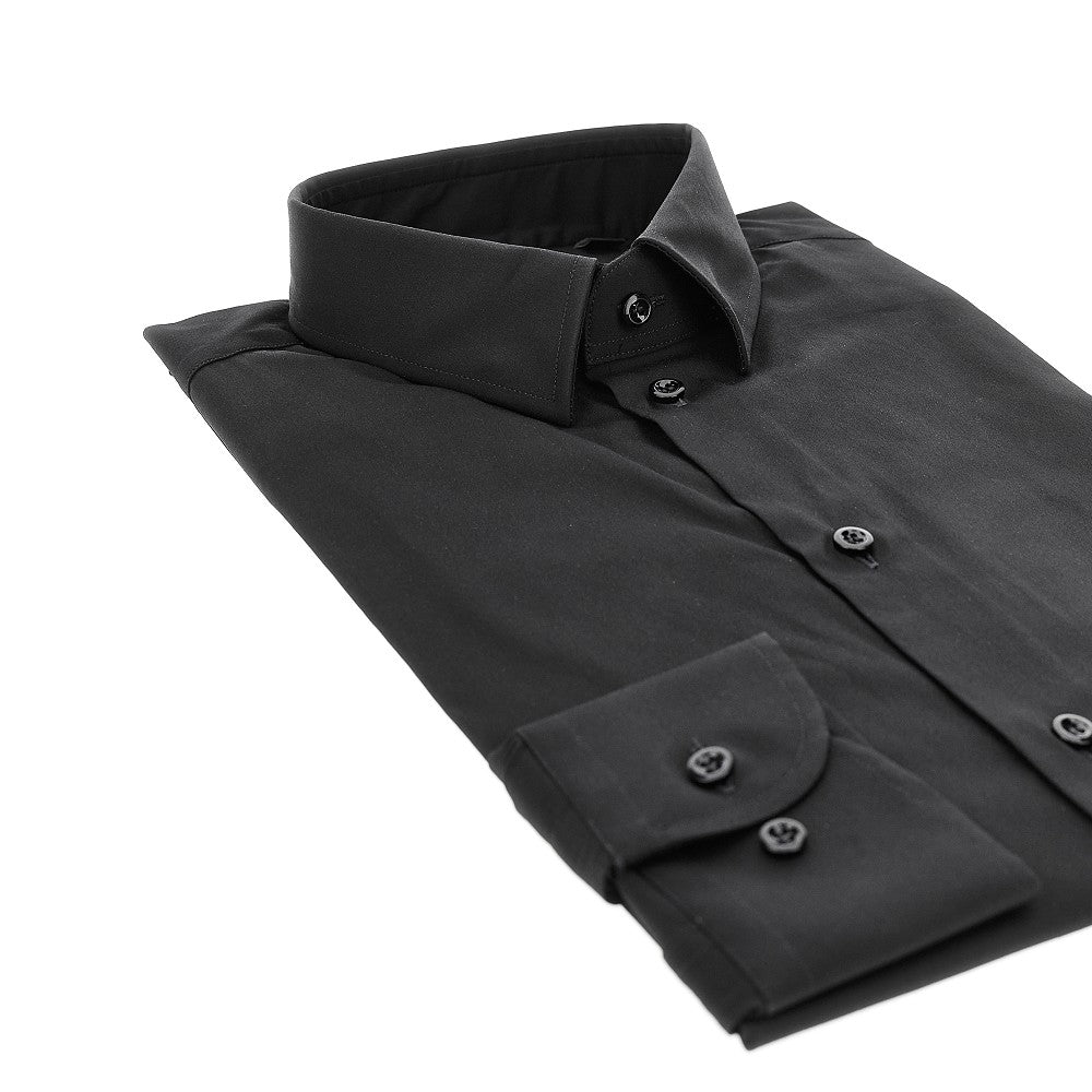 Stretch poplin shirt