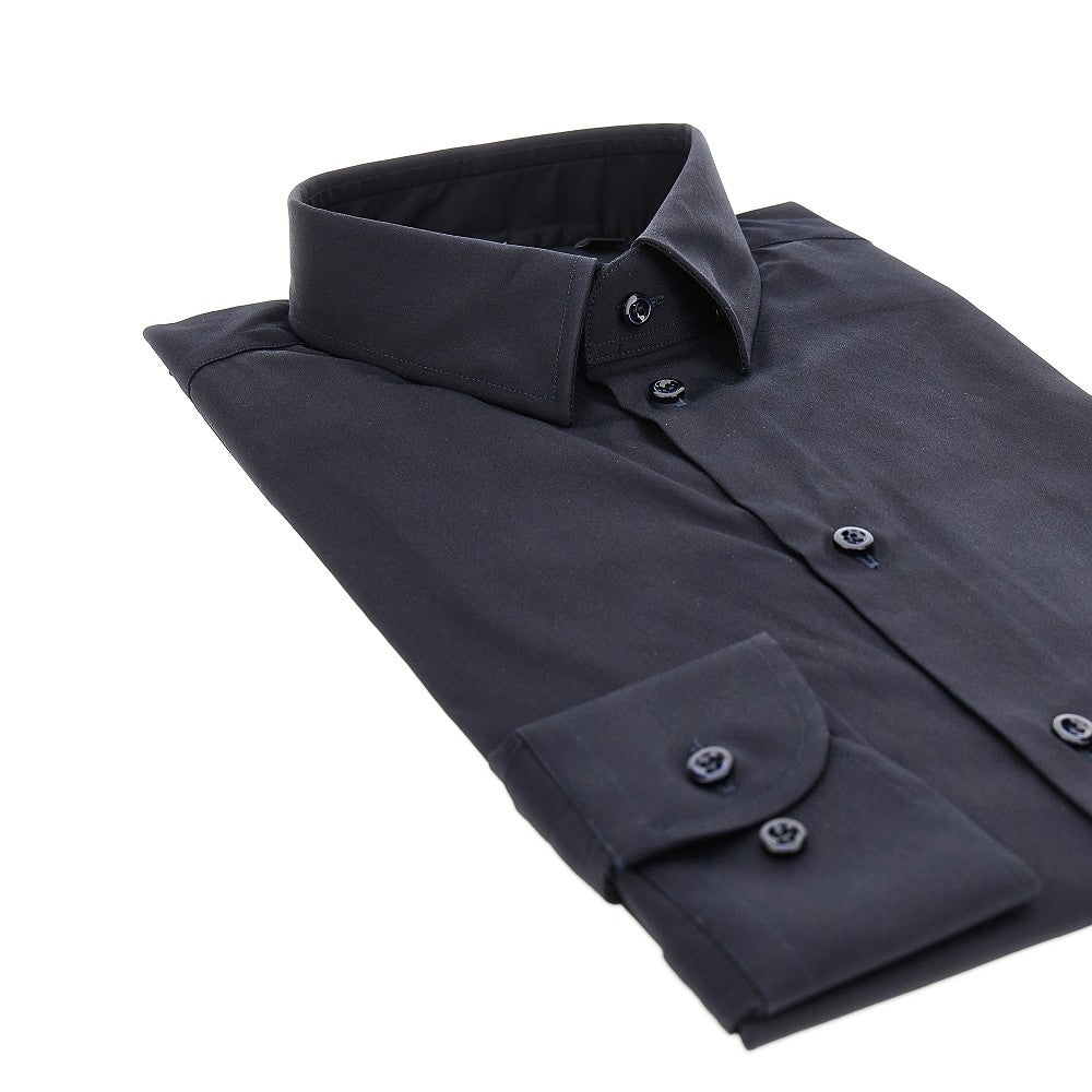 Camicia in popeline stretch