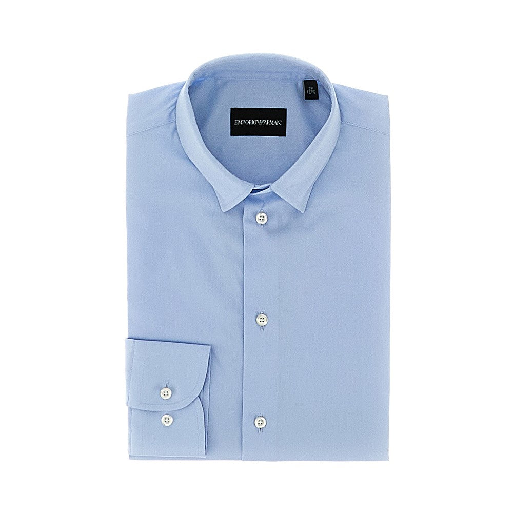 Stretch poplin shirt