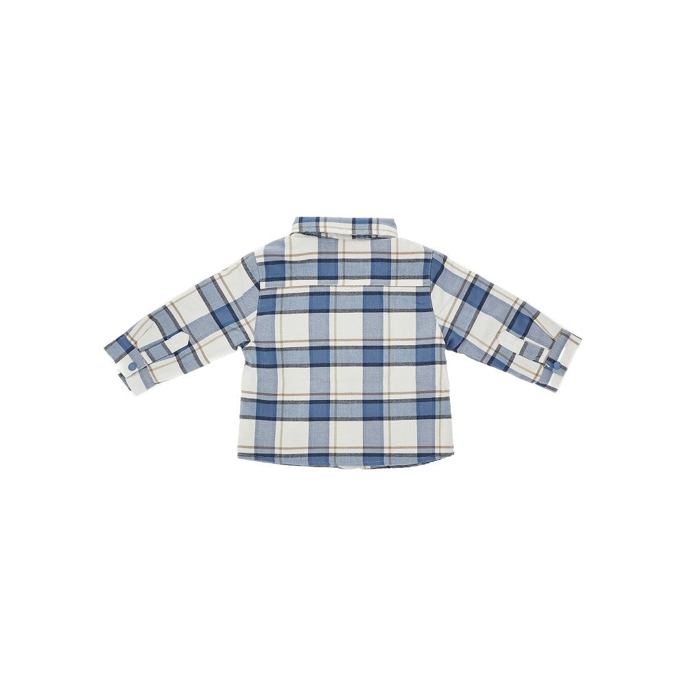 Overshirt con motivo a quadri