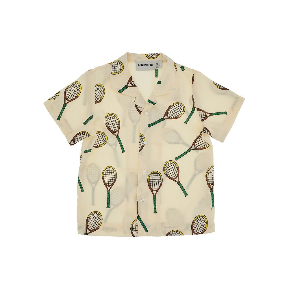 Camicia in Lyocell 'Tennis'