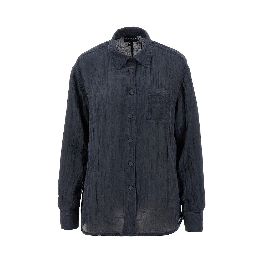 Camicia in creponne tecnico