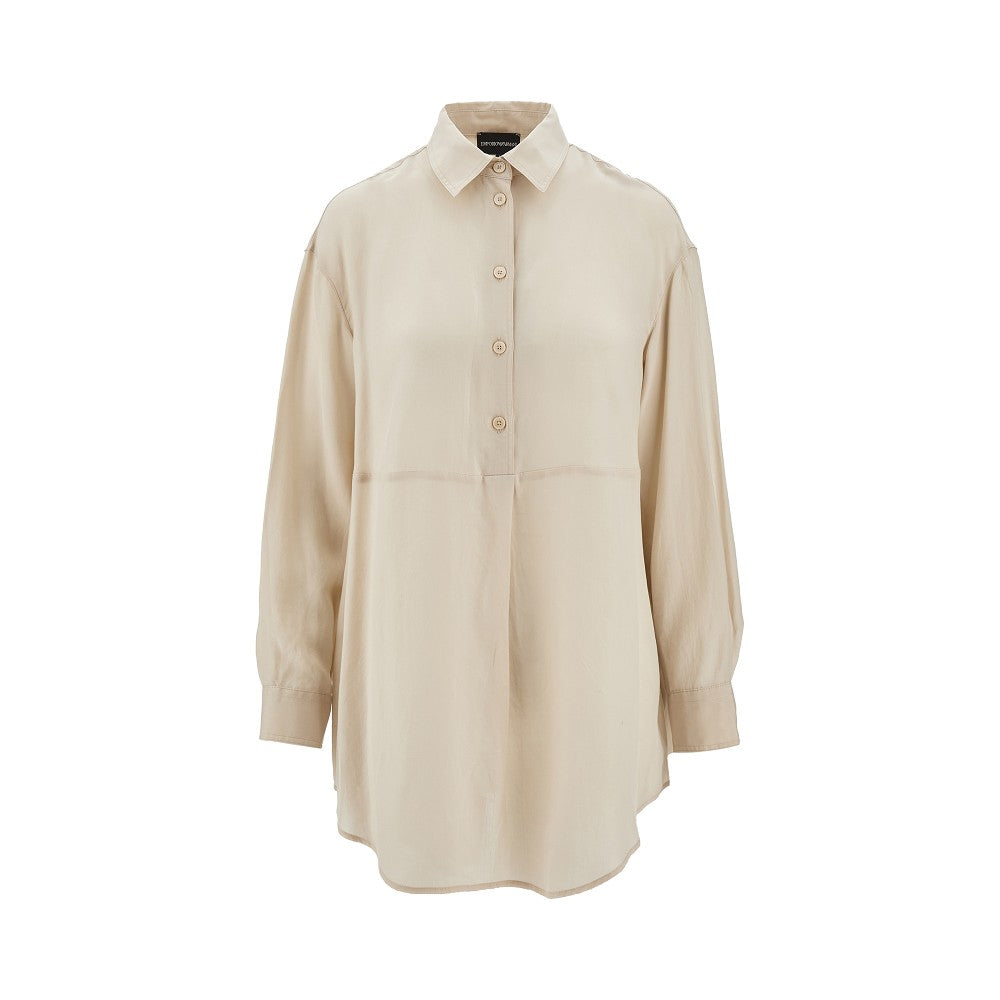 Camicia morbida in lyocell