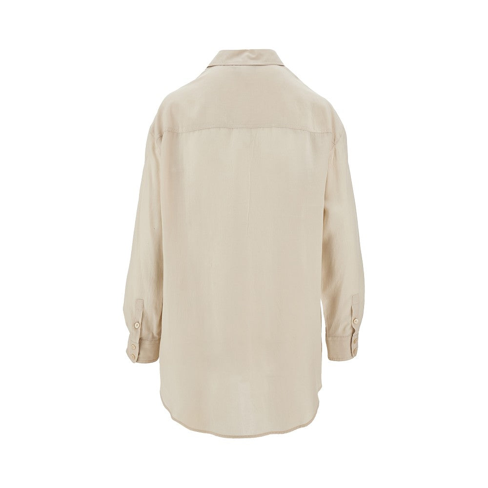 Camicia morbida in lyocell