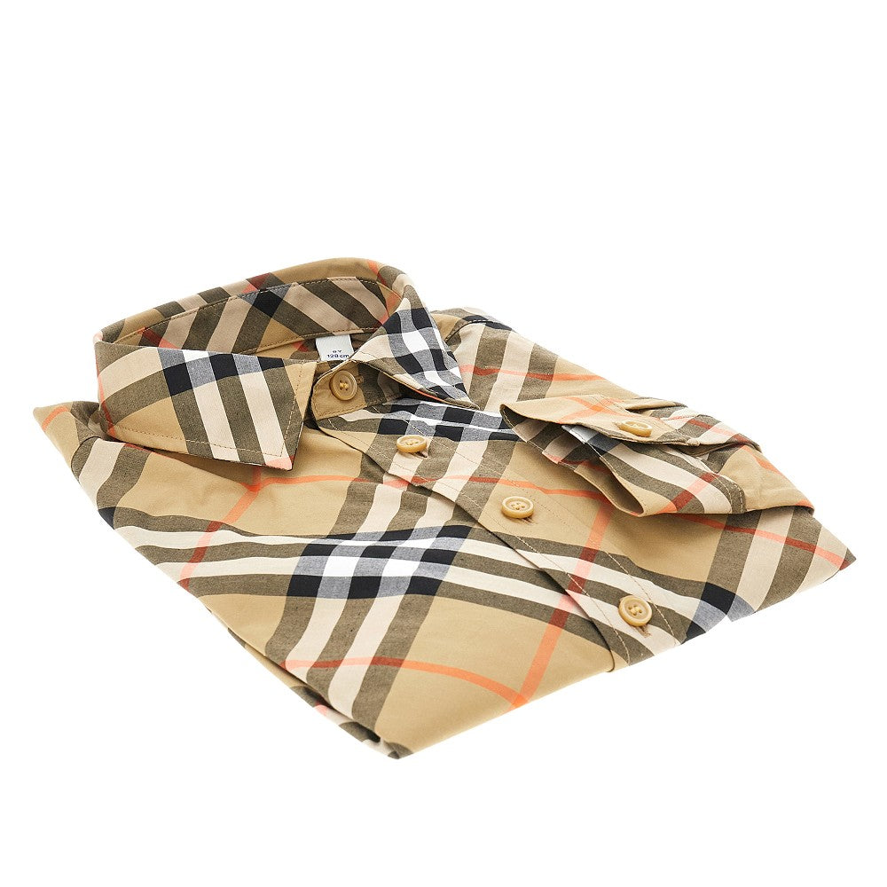 Camicia in popeline Check