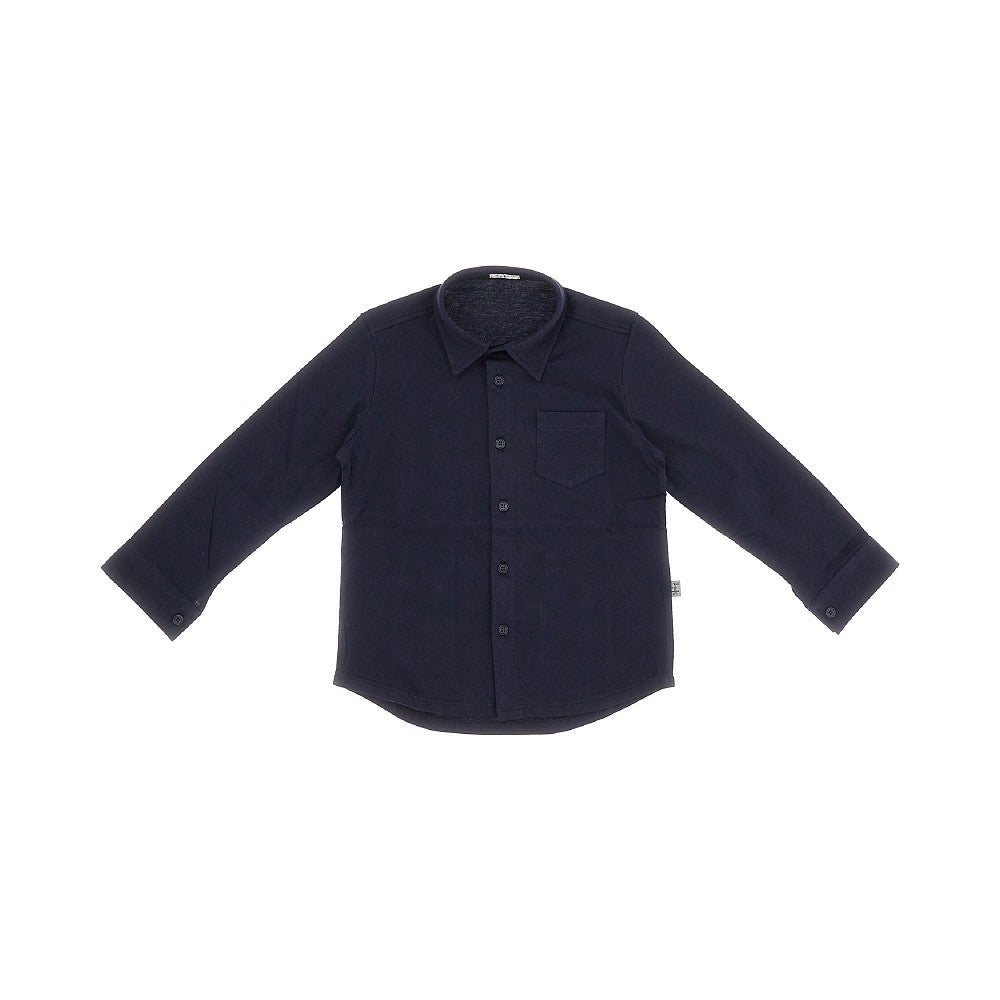 Camicia in jersey di cotone