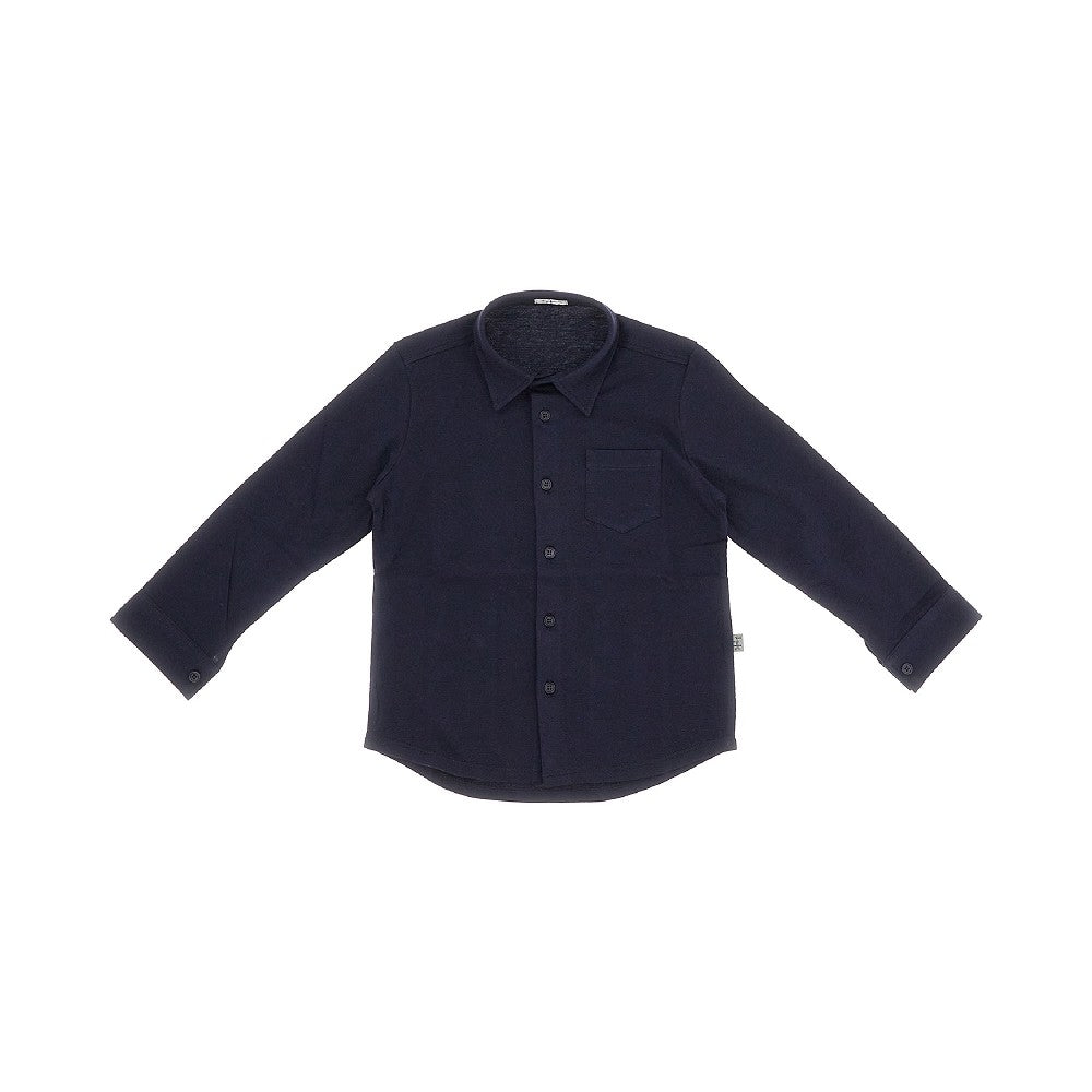 Camicia in jersey di cotone