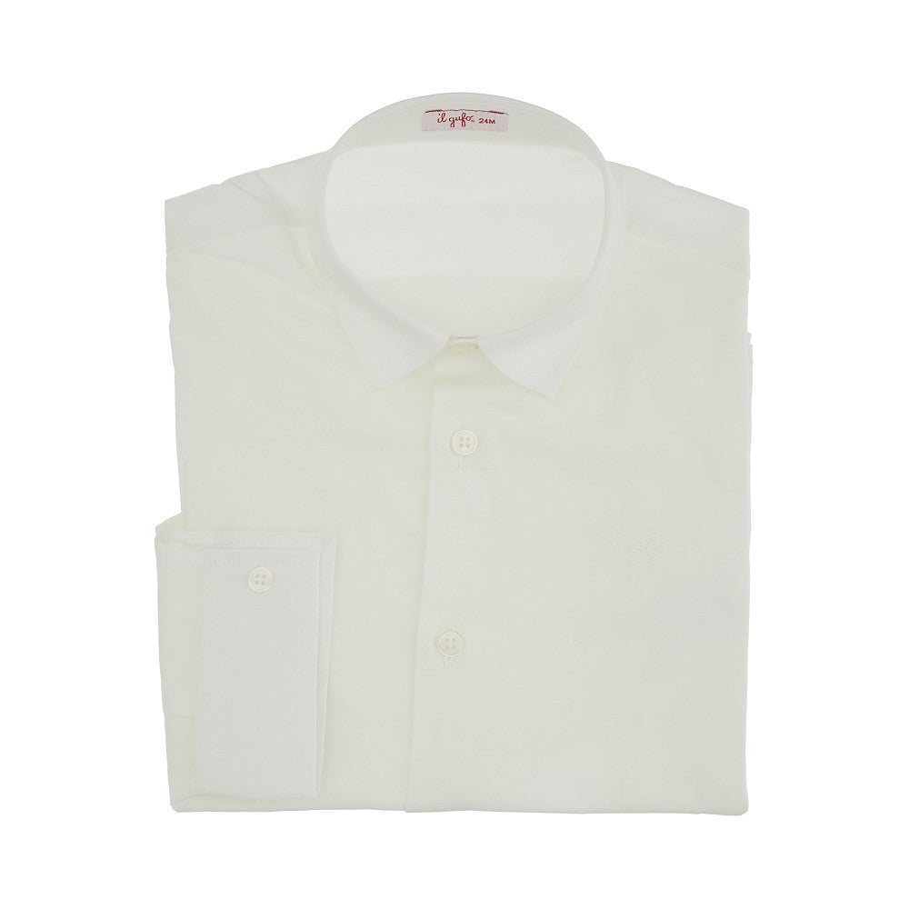 Camicia in popeline stretch