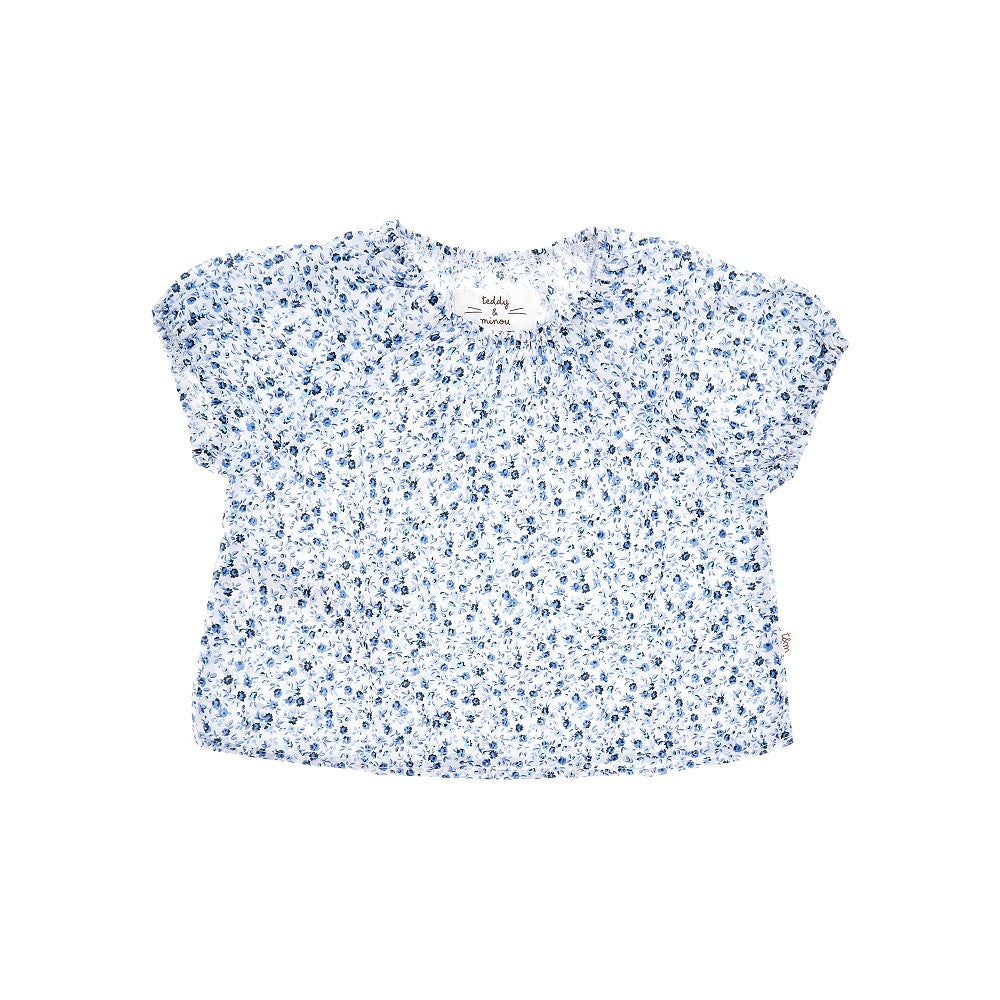 Floral cotton shirt