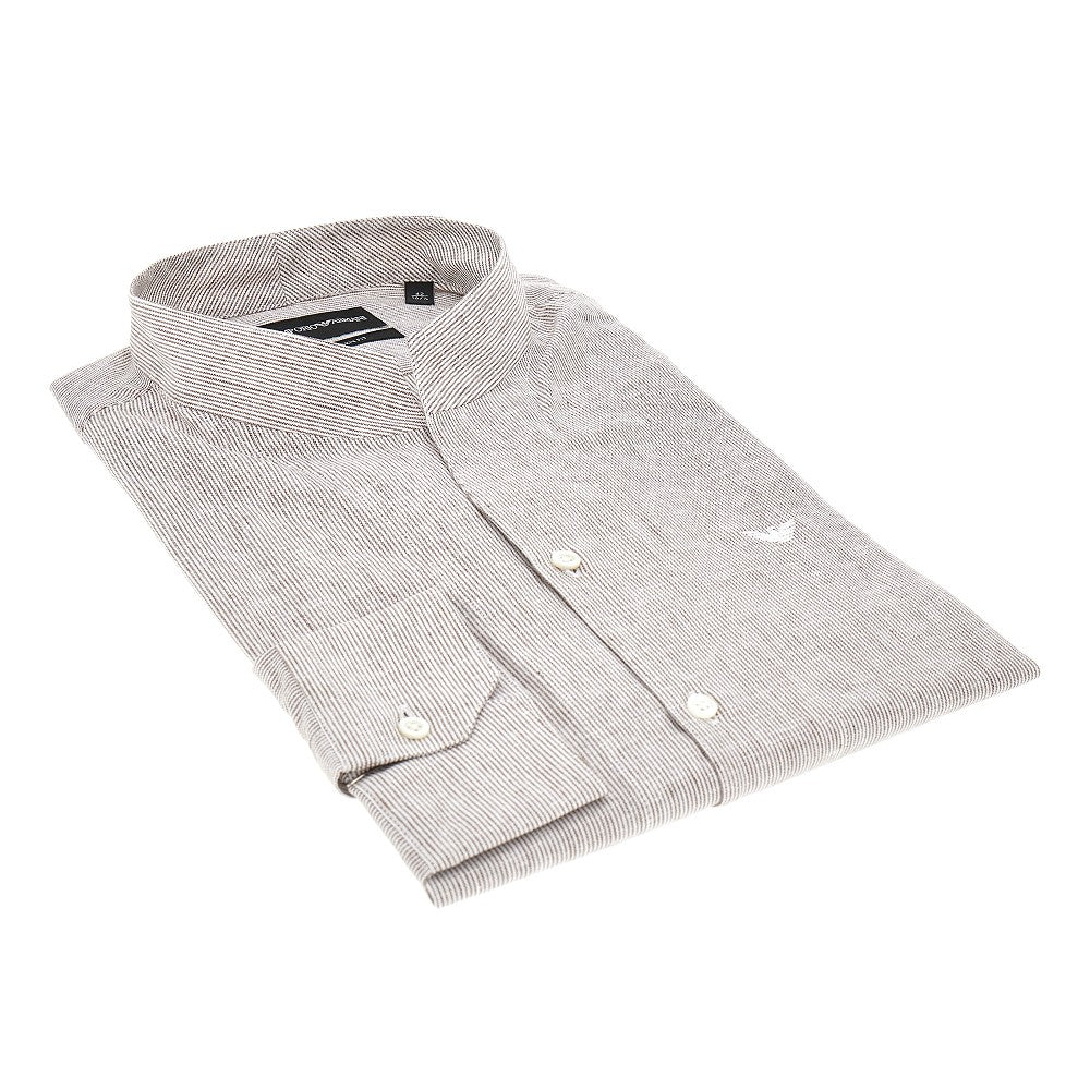 Camicia Modern Fit in misto lino
