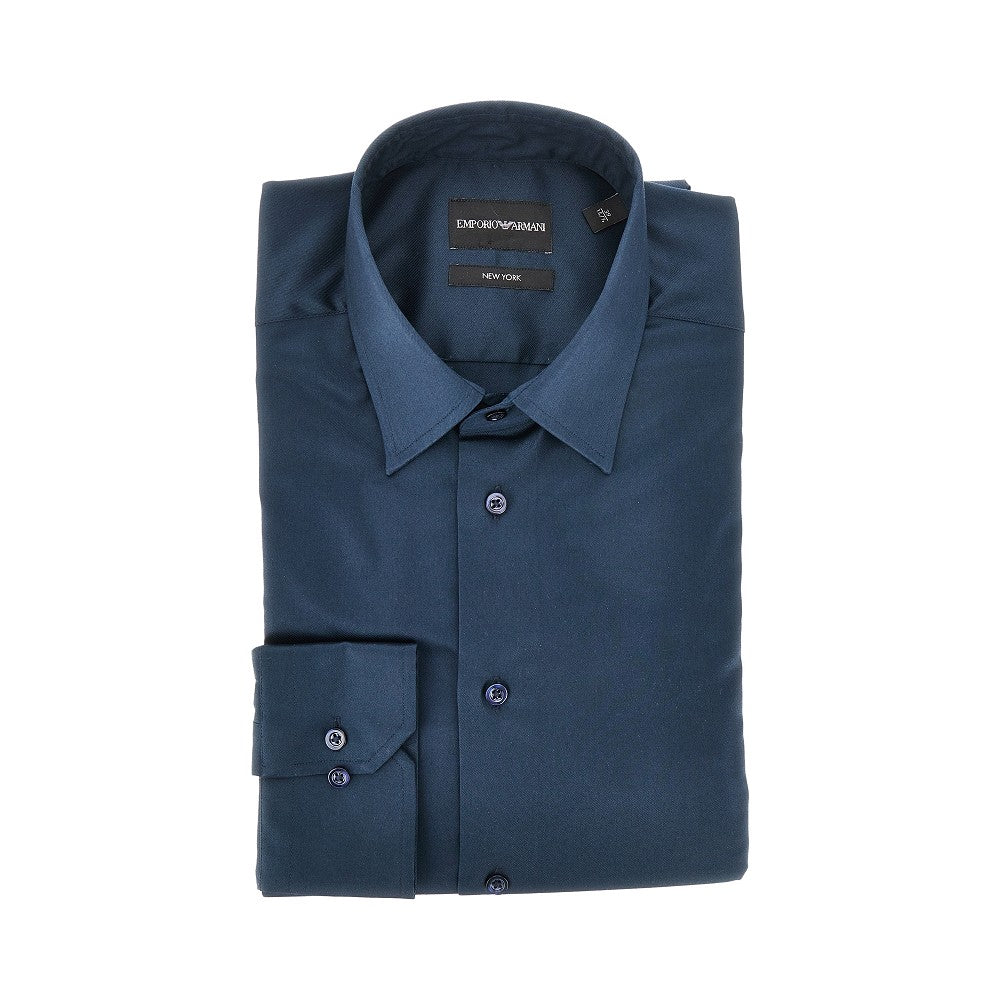 Stretch cotton shirt