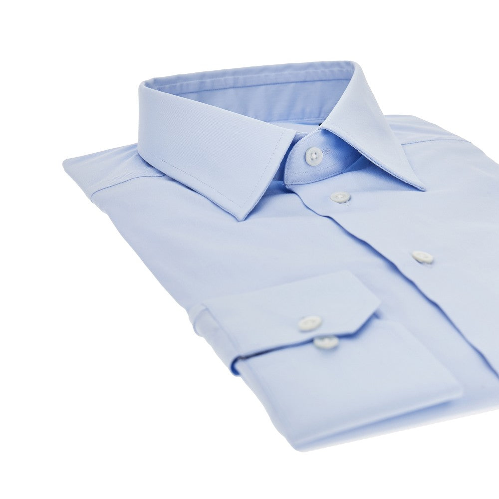Camicia 'New York' in raso stretch