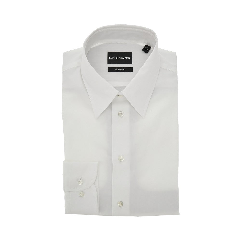 Modern Fit poplin shirt