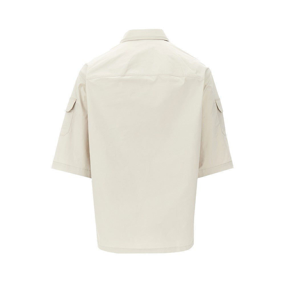 Camicia multipocket in tessuto tecnico