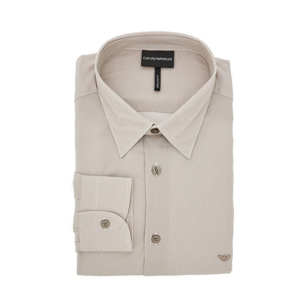 Camicia in lyocell e viscosa
