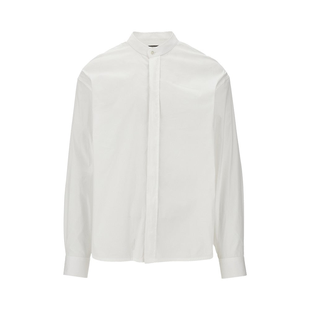 Camicia in popeline stretch