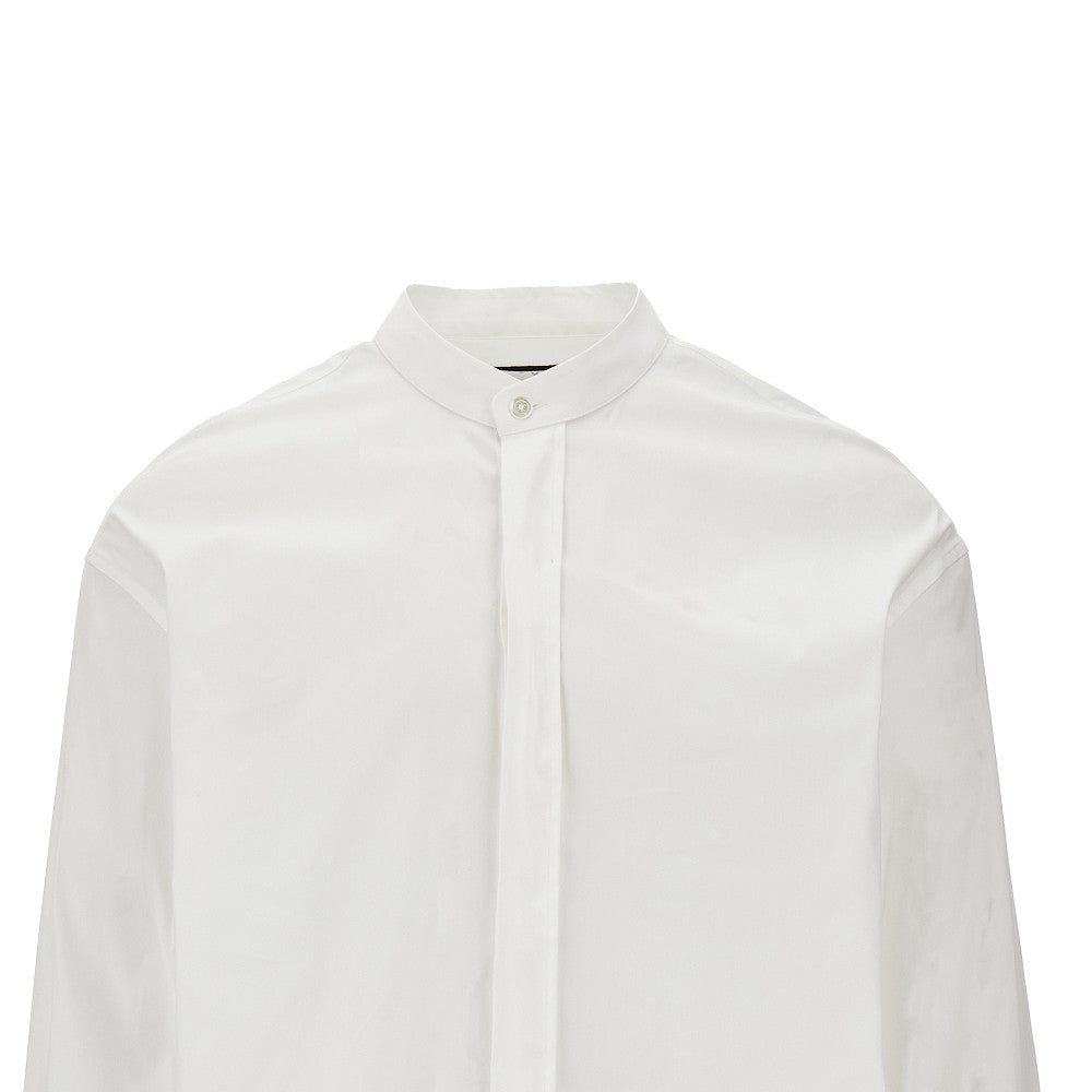 Camicia in popeline stretch