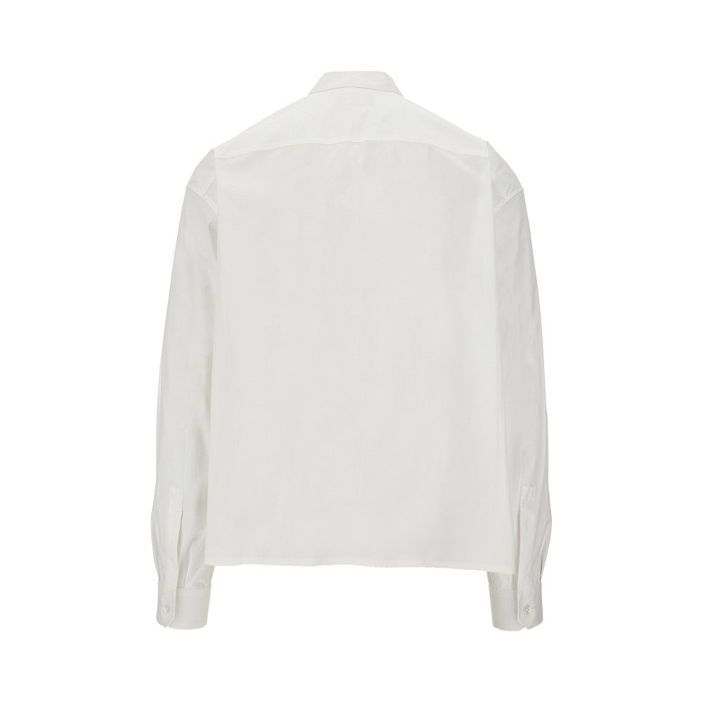 Camicia in popeline stretch