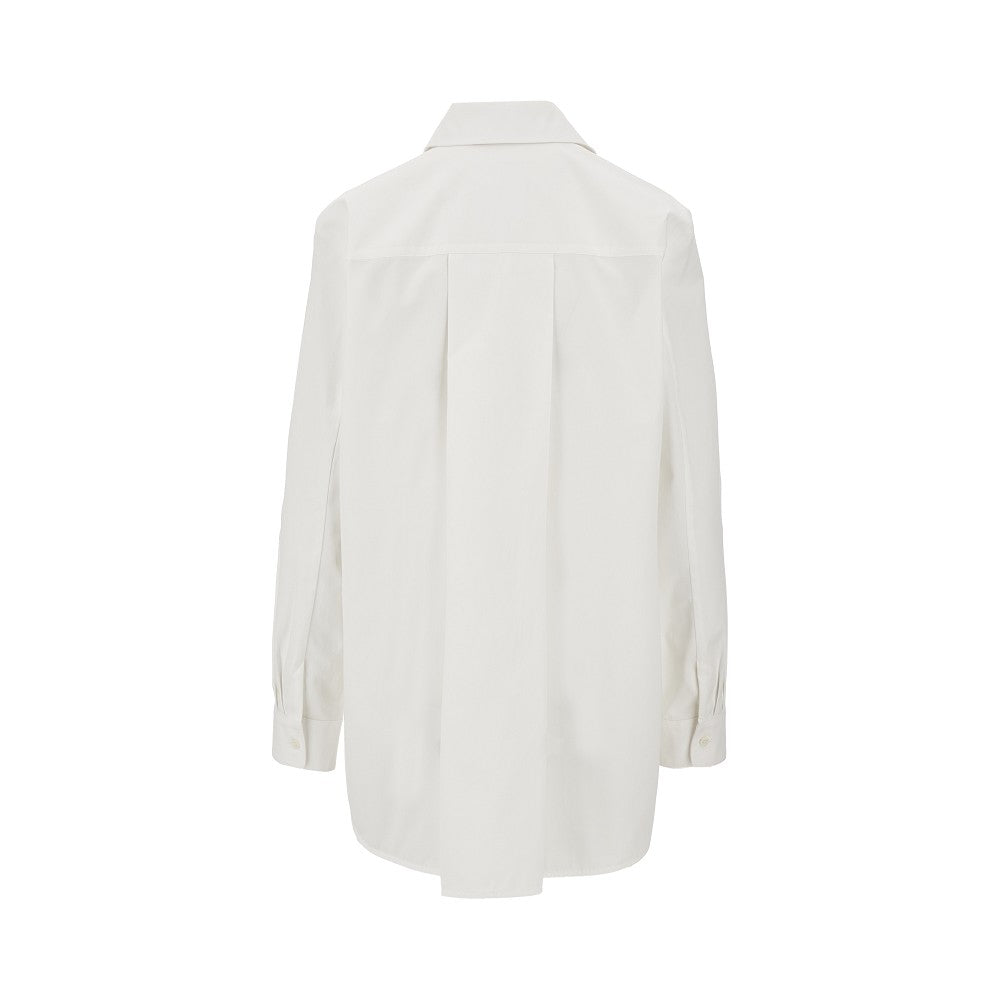 Sanded cotton shirt