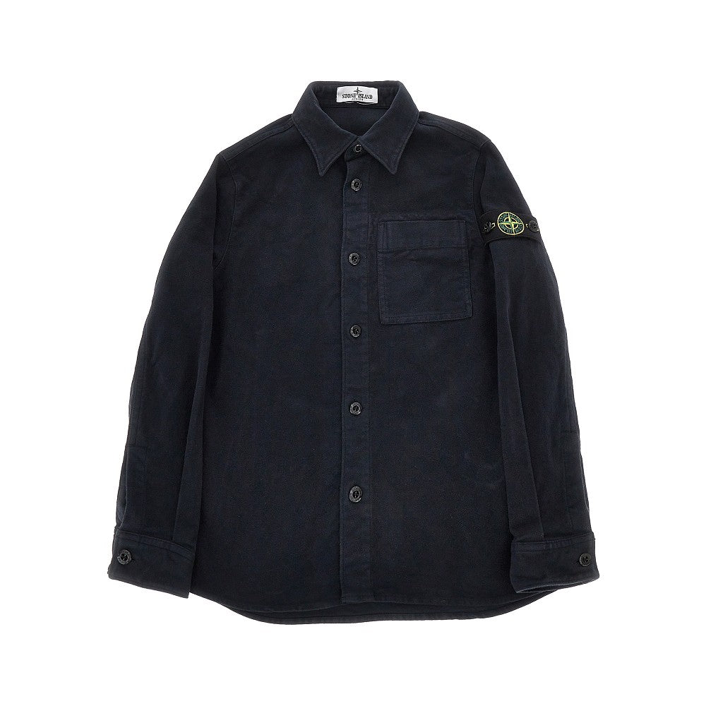 Cotton cloth overshirt