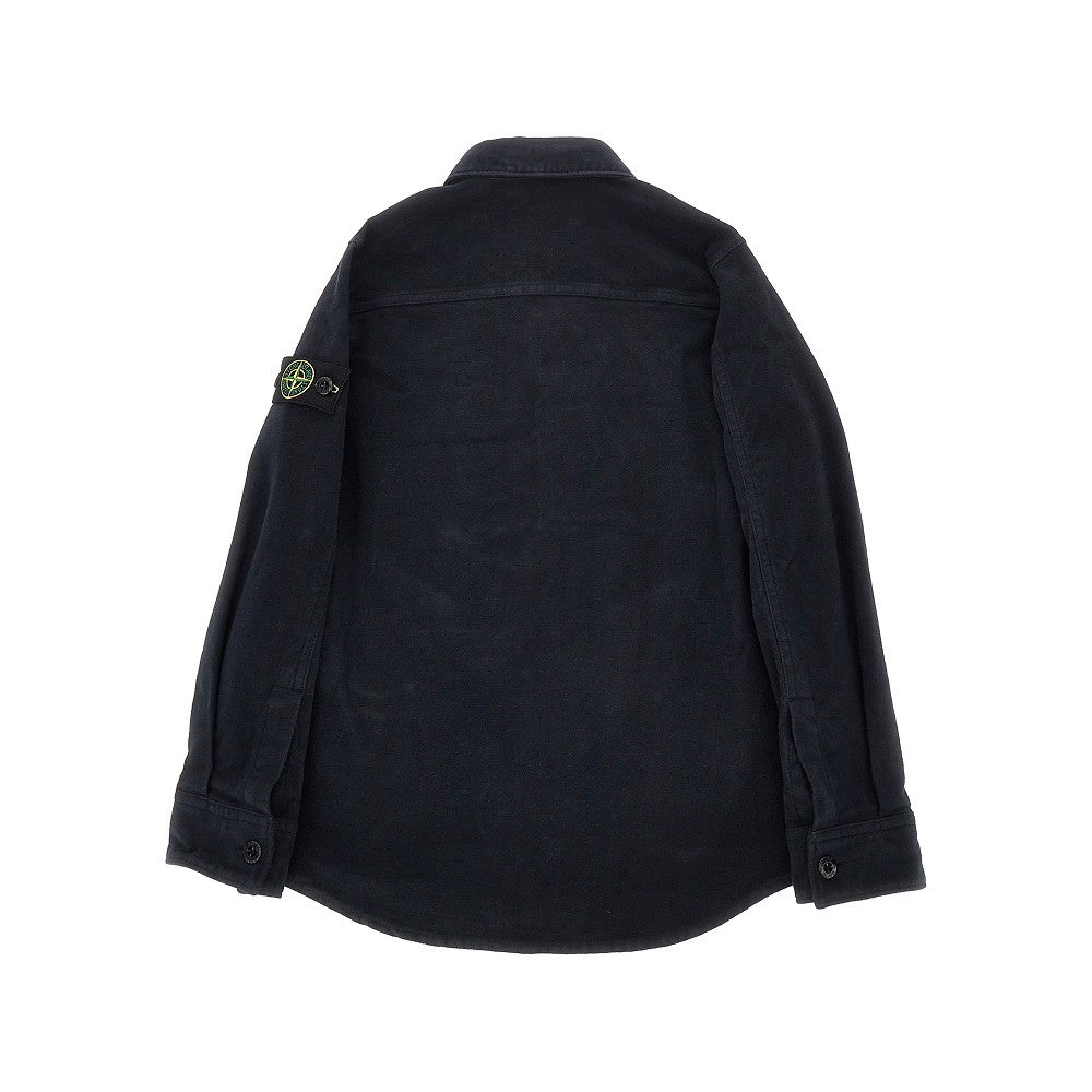 Cotton cloth overshirt