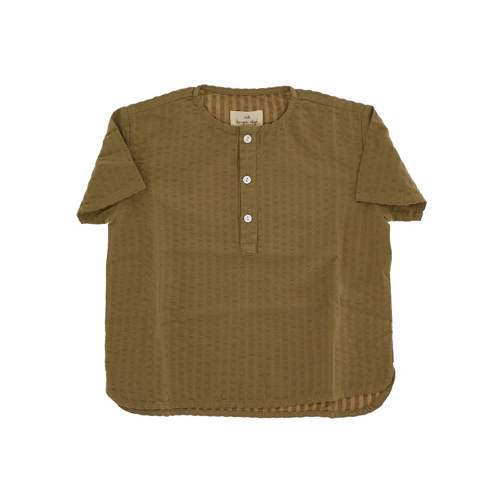 Camicia in seersucker di cotone
