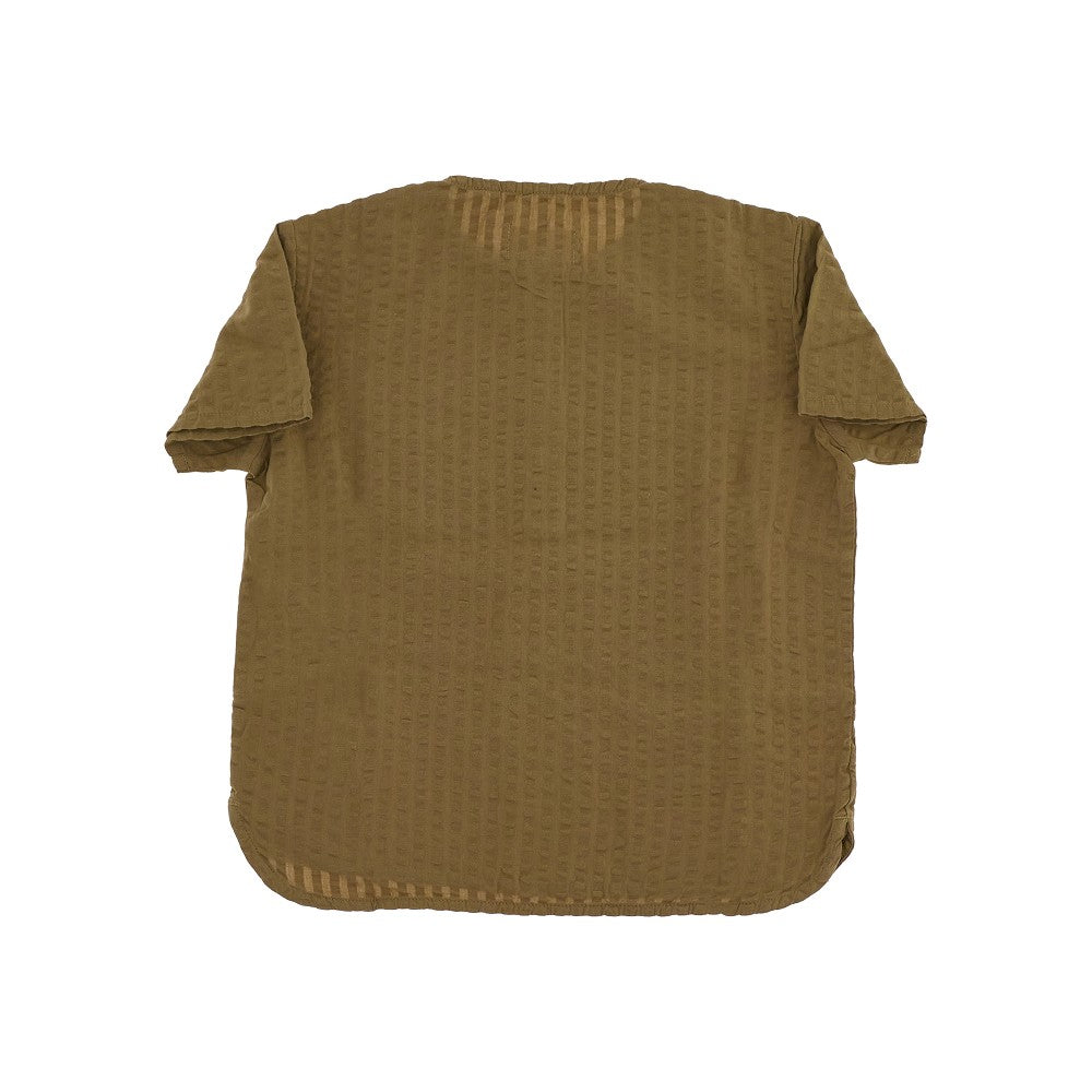 Camicia in seersucker di cotone