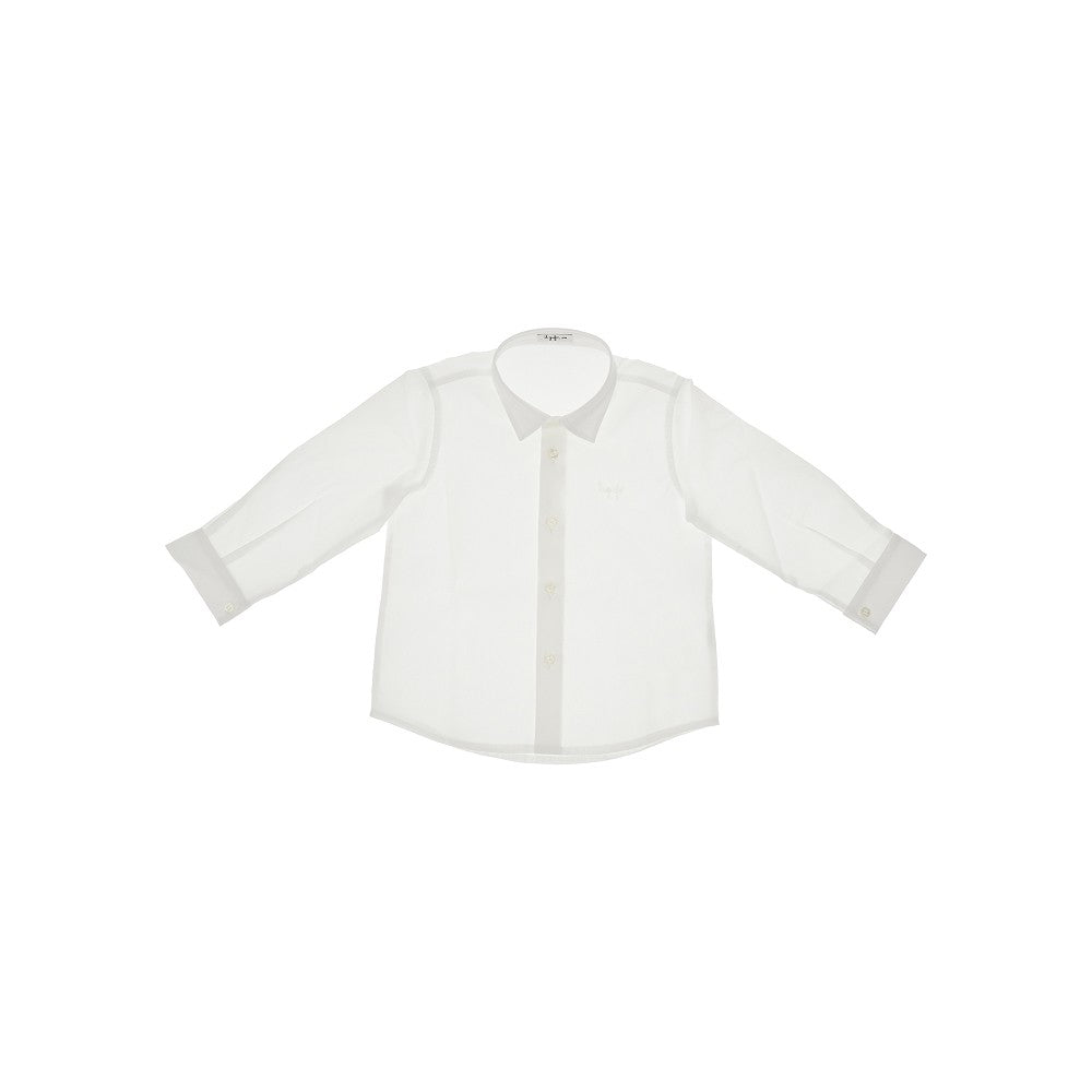 Camicia in cotone stretch
