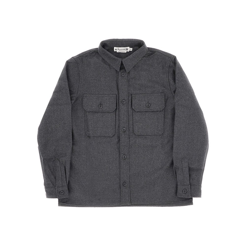 Camicia in lana 'Gustave'