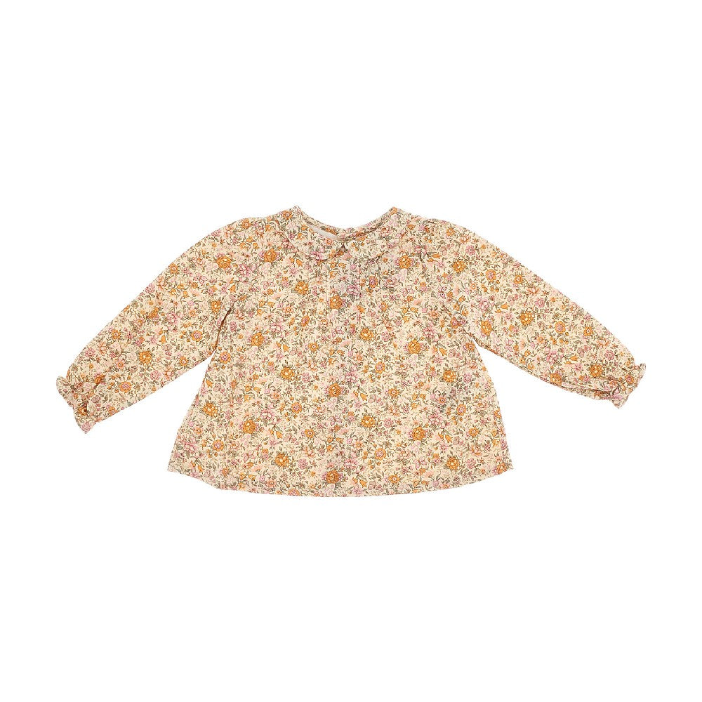Cotton and wool 'Tivoli' blouse